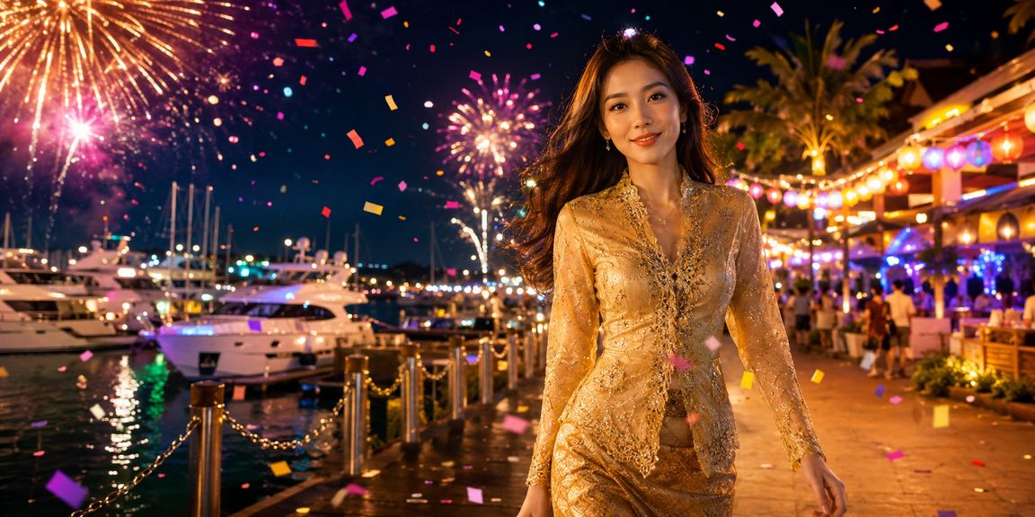 Platform hiburan kasino 115 dipaparkan pada skrin telefon di Langkawi