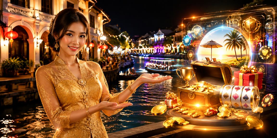 A user in Melaka in kebaya attire placing a lottery bet on the 115 platform