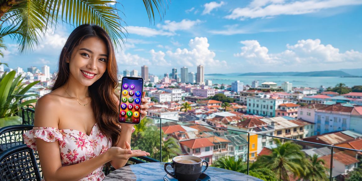 A Penang user playing Malay-styled online casino games on the 115 platform